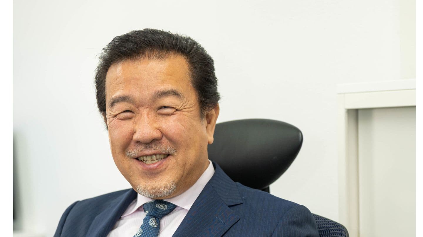 青木社長の写真